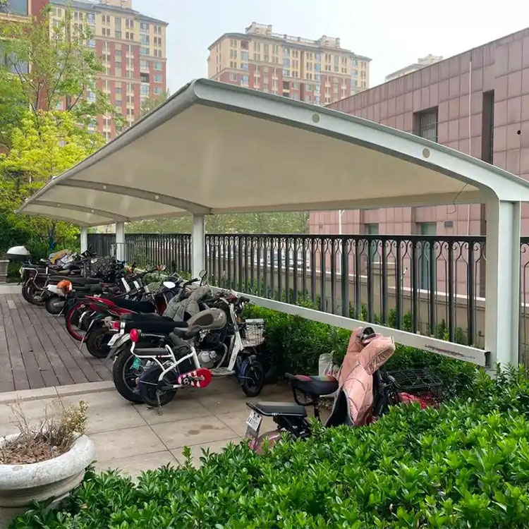 永丰县膜结构电动车棚